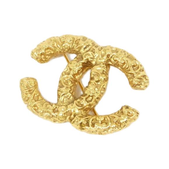 CHANEL Gold Brooch - Picture 1 of 4